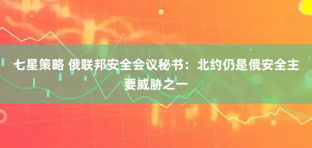 七星策略 俄联邦安全会议秘书：北约仍是俄安全主要威胁之一