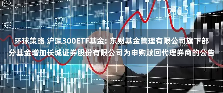 环球策略 沪深300ETF基金: 东财基金管理有限公司旗下部分基金增加长城证券股份有限公司为申购赎回代理券商的公告